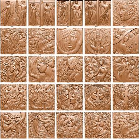 Seçme Temalı 3d Taş Kaplamalı Saksı, Üç Boyutlu Süslemeli Dekoratif Saksı, Fiberglass Gövde, 60 cm