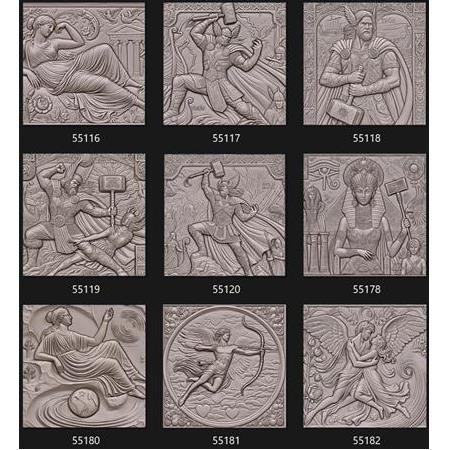 Mitolojik Kahramanlar, Mitoloji, Antik Yunan, Antik Mısır, İskandinav Mitolojisi 3d dijital tasarım