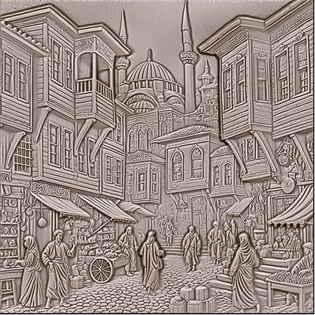 İstanbul, Eski İstanbul, Mekanlar, 3d dijital tasarımlar