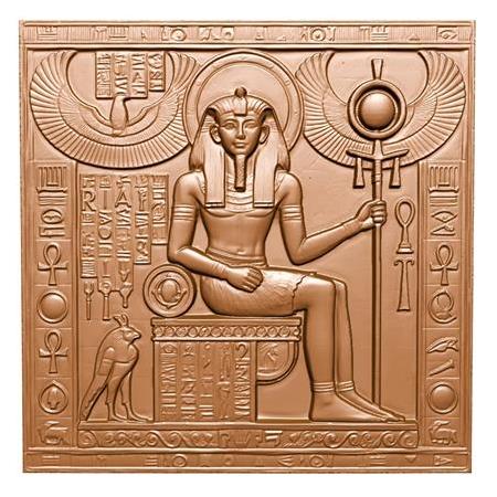 Mısır Tarihi Firavun Temalı 3D Taş Tablo, Üç Boyutlu Rölyef Kabartma (55413)