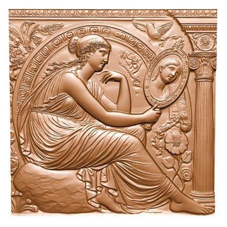 Afrodit Temalı 3D Taş Tablo, Üç Boyutlu Dekoratif Rölyef